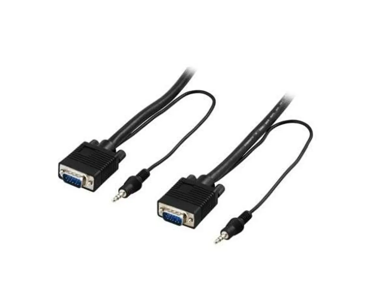 Billede 1 - VGA kabel med 3,5mm lydstik, 5m