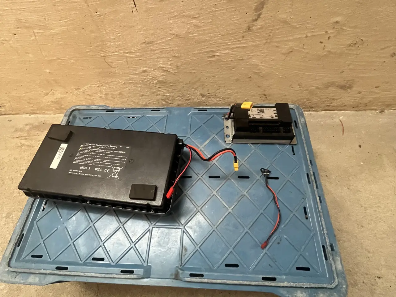 Billede 1 - Kukirin g2 batteri og batteri kontroller 