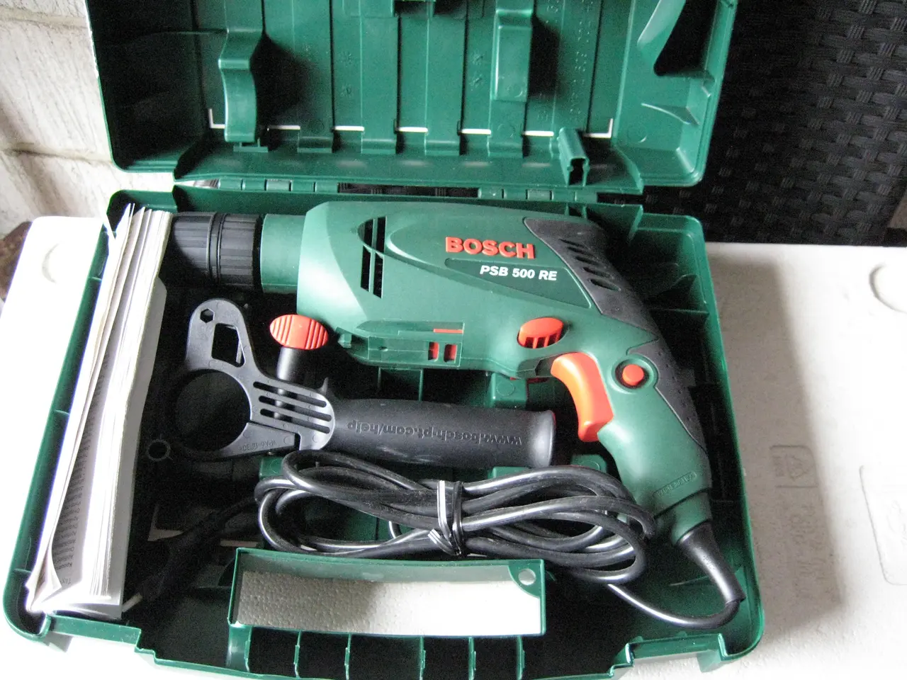 Billede 1 - Bosch Slagboremaskine PSB500RE 500 W