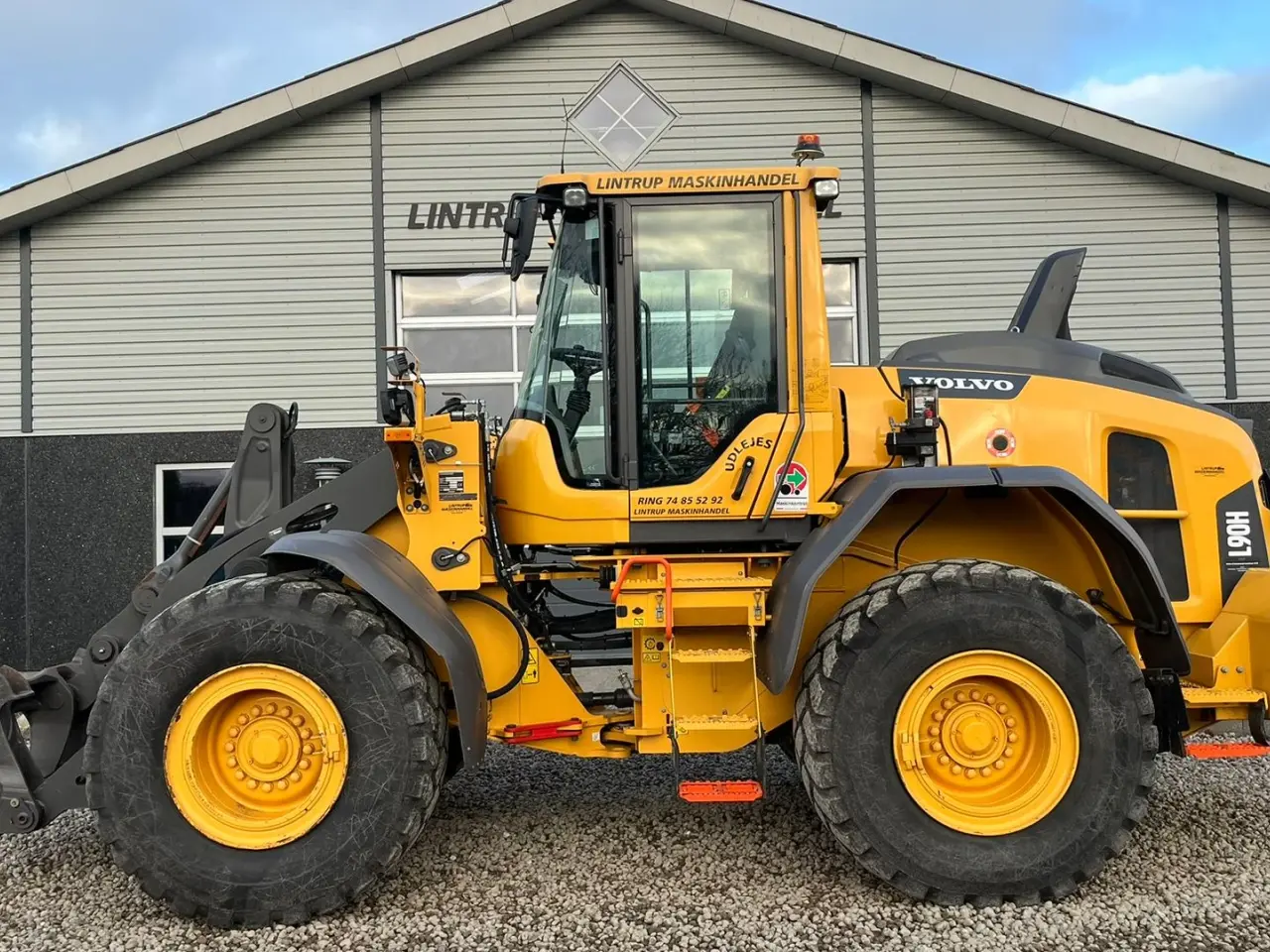 Billede 1 - Volvo L90H DK-Maskine med CDC, BSS, 650mm hjul & centralsmørring OG EVT MED VÆGT SAMT PRINTER