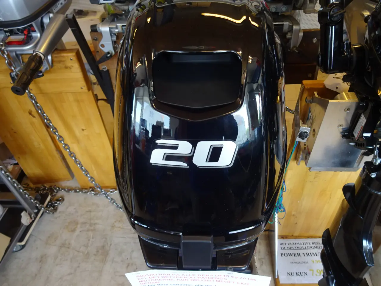 Billede 7 - PÅHÆNGSMOTOR. MERCURY, HONDA, SUZUKI. 15 og 20 HK.
