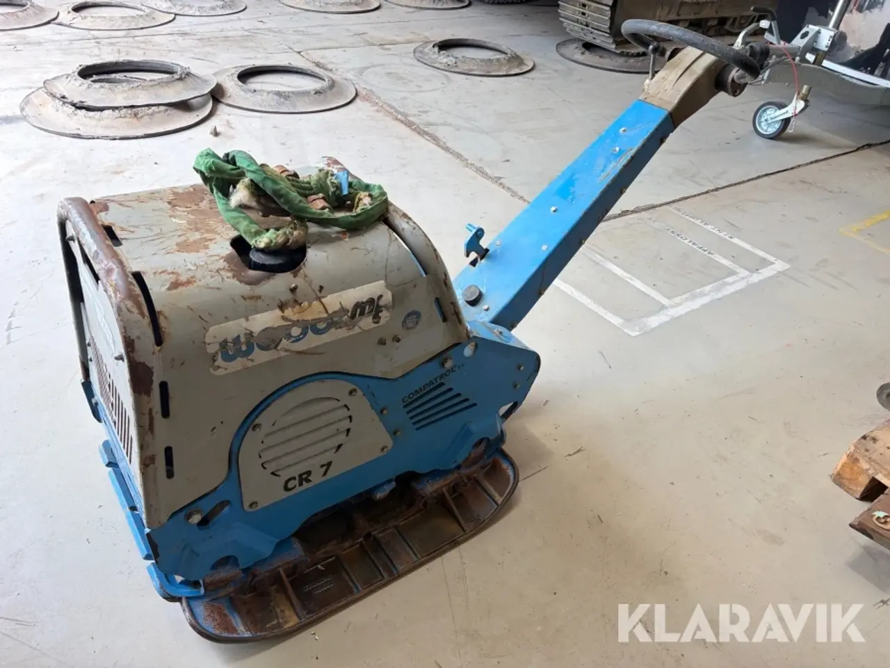 Billede 1 - Pladevibrator Weber MT 13 Compactrol