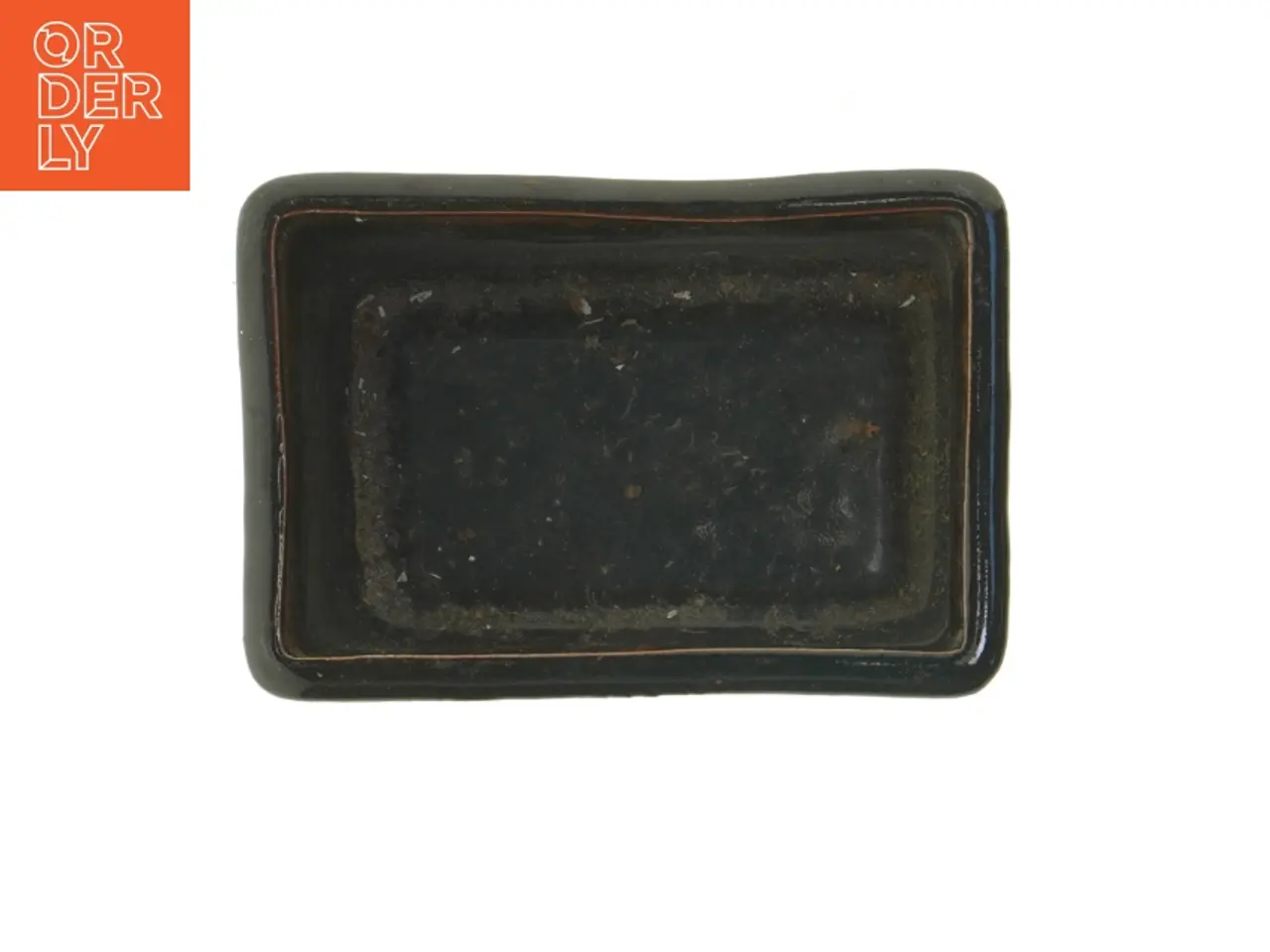 Billede 3 - Sort keramikfad (str. 18x12 cm)