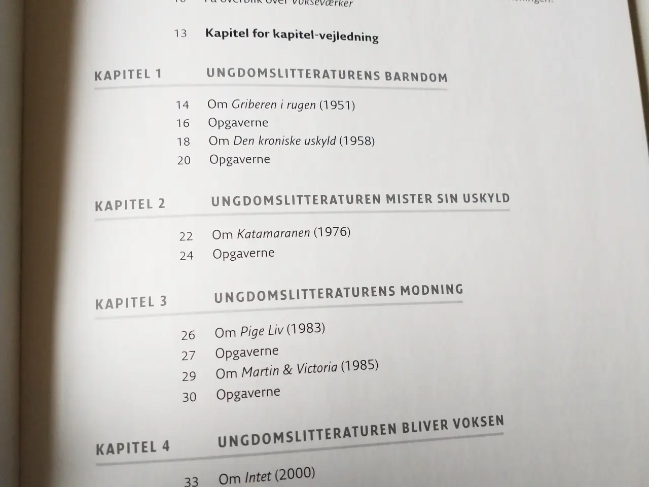 Billede 2 - Vokseværker. Ungdomslitteraturhistorie. Lærerhæfte