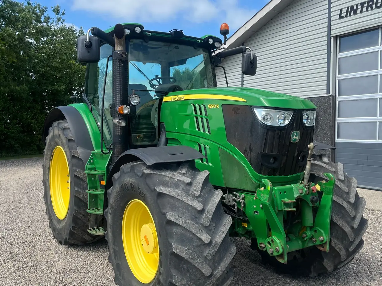Billede 16 - John Deere 6190R Med luftanlæg & frontlift