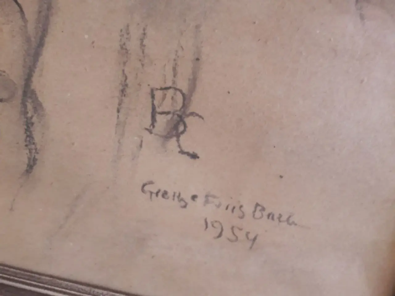 Billede 4 - Original tegning af Grethe Friis Bach