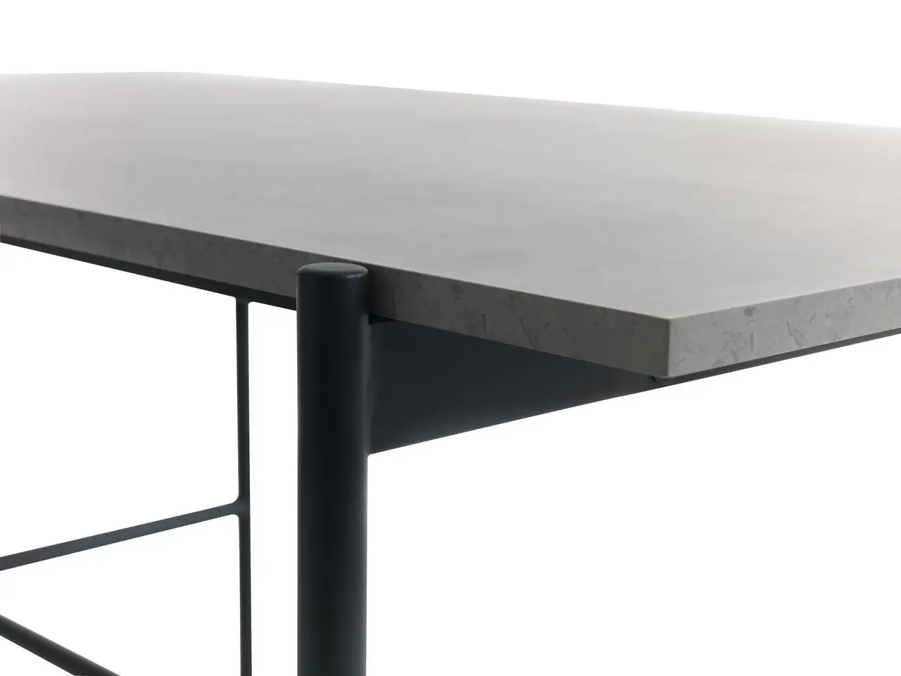 Billede 2 - Spisebord med betonlook