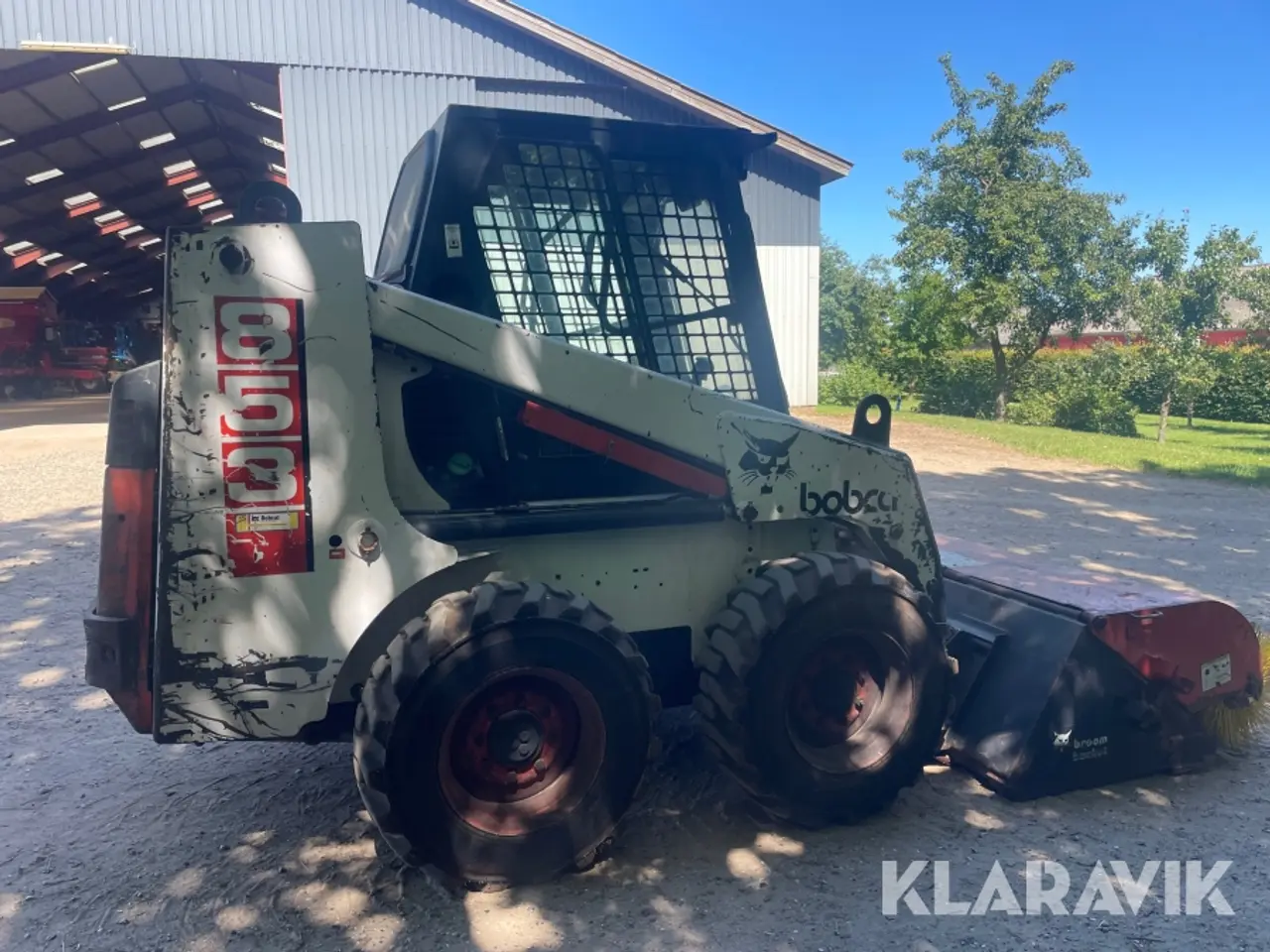 Billede 6 - Minilæsser Bobcat 853 med tilbehør