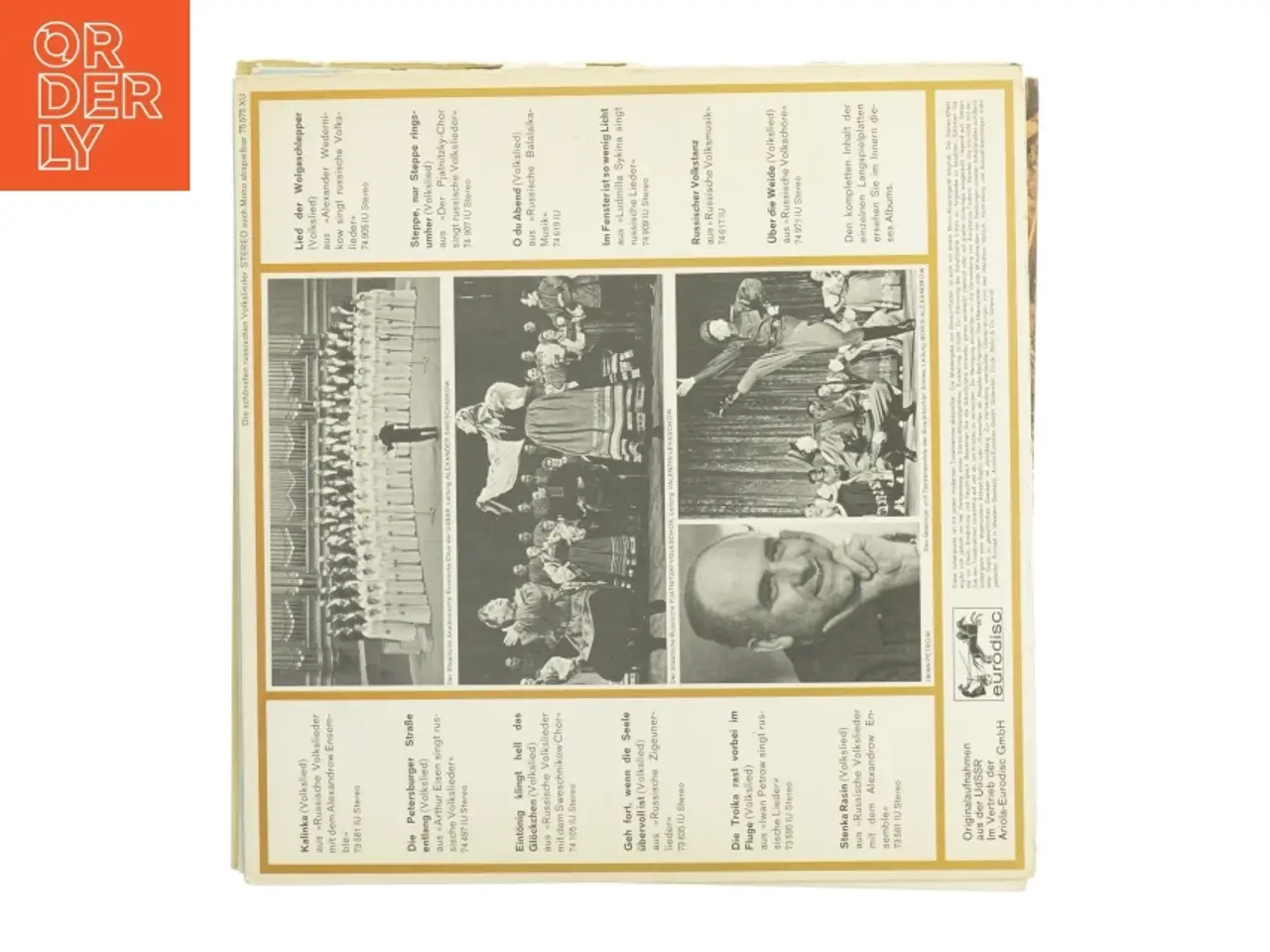 Billede 6 - Die schnsten russischen Volkslieder Vinylplade