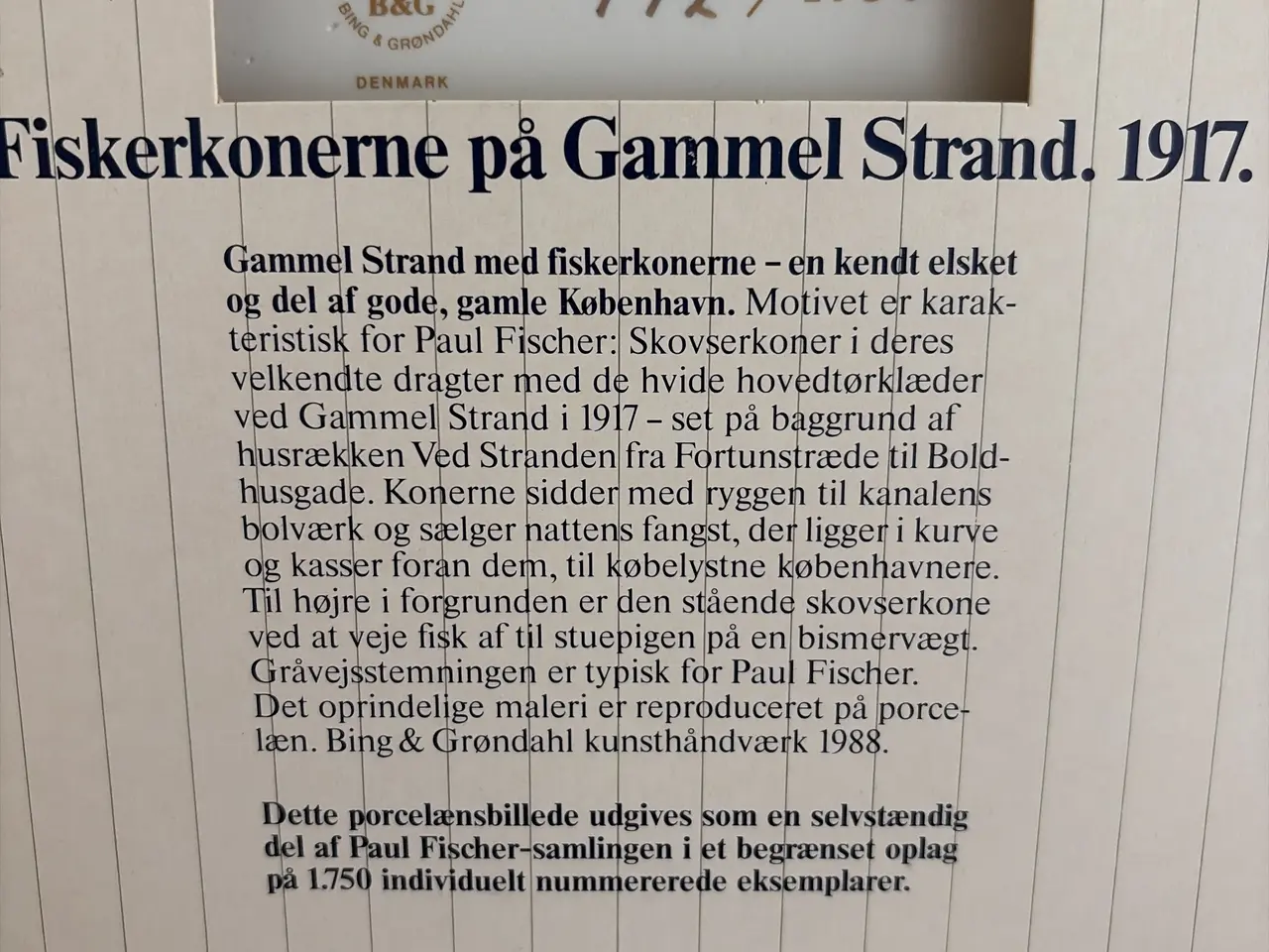 Billede 7 - "Fiskerkonerne på Gammel Strand" af Paul Fischer 1