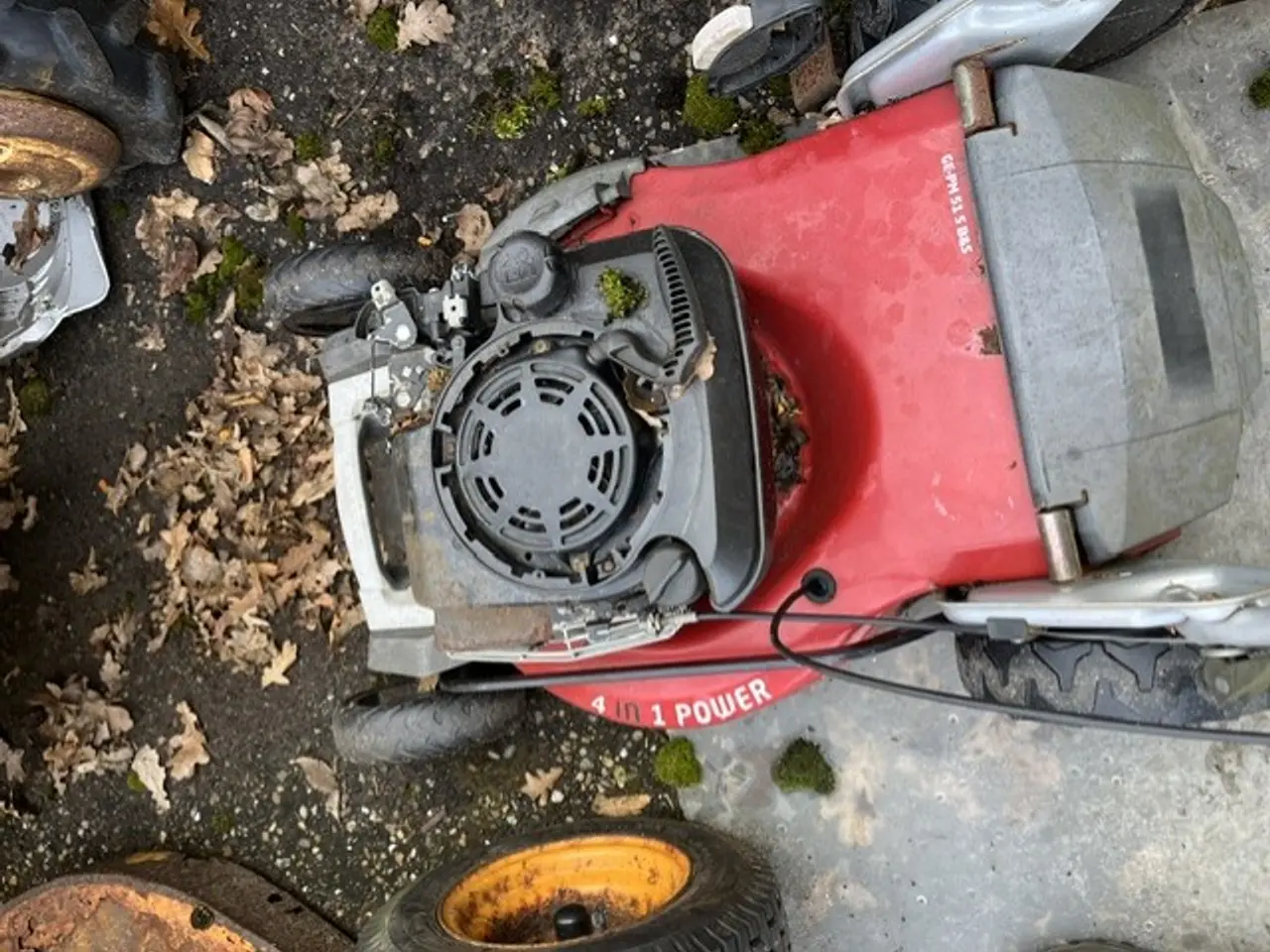 Billede 1 - Rotorplæneklipper med defekt motor