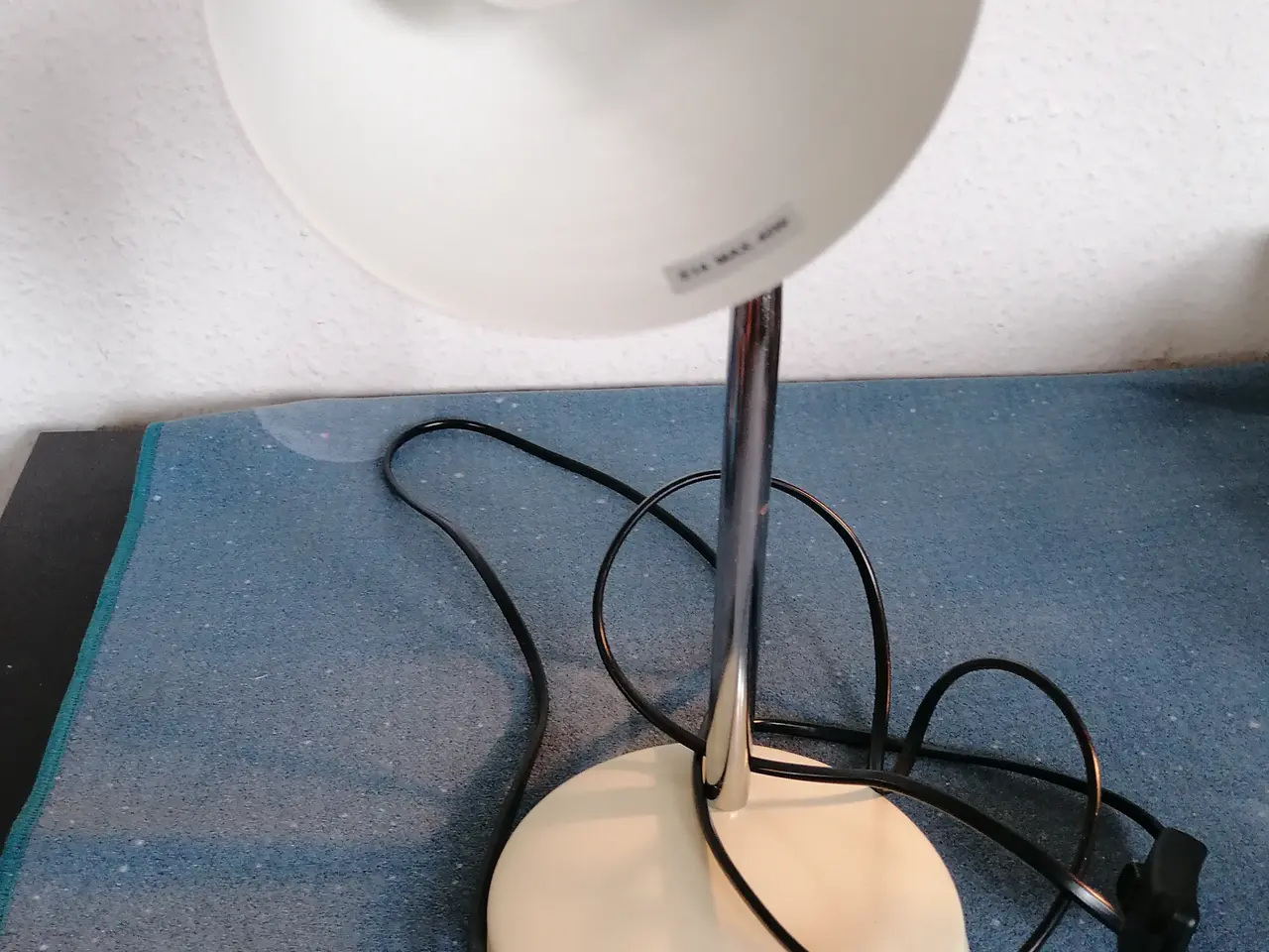 Billede 1 - Flot Abson Stål Bordlampe