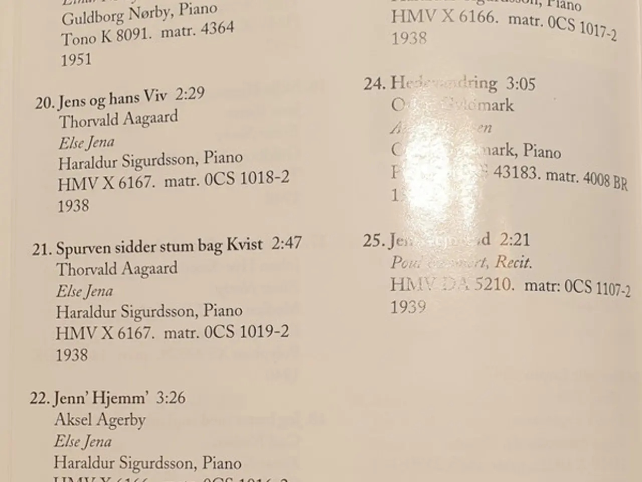 Billede 8 - Jeppe Aakjær – Jeppe Aakjær sange – CD