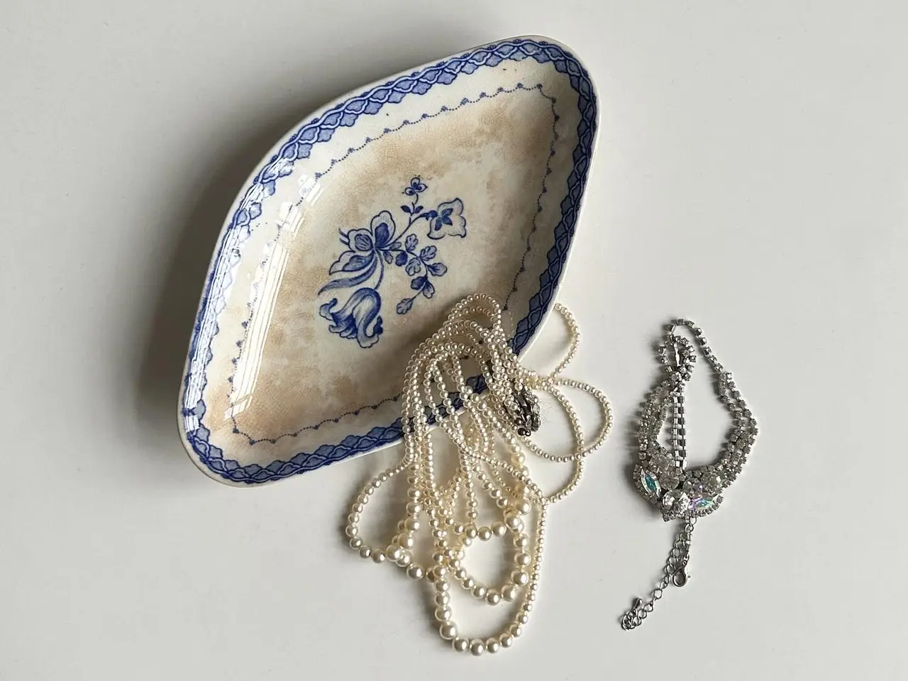 Billede 1 - Gustavsberg Regina, patineret fad