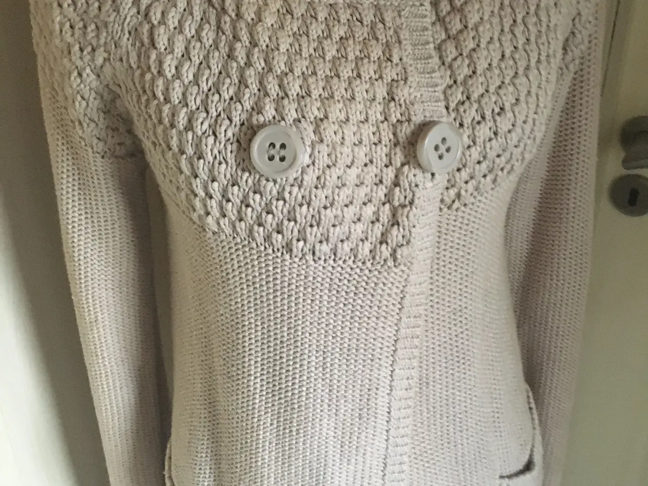Billede 5 - Helt ny Bruuns Bazar cardigan creme str. M