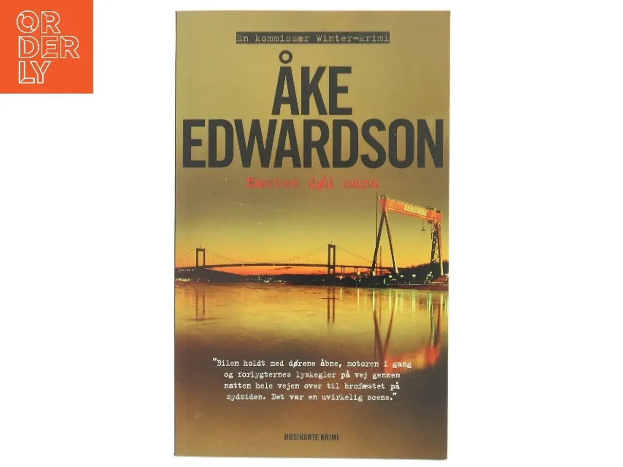 Billede 1 - Næsten død mand af Åke Edwardson (Bog)