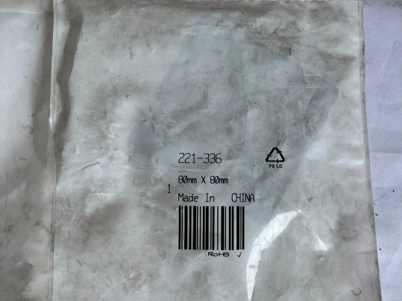 Billede 5 - Ebm‑Papst 221‑336 ventilator Filter 80 X 80Mm 4x