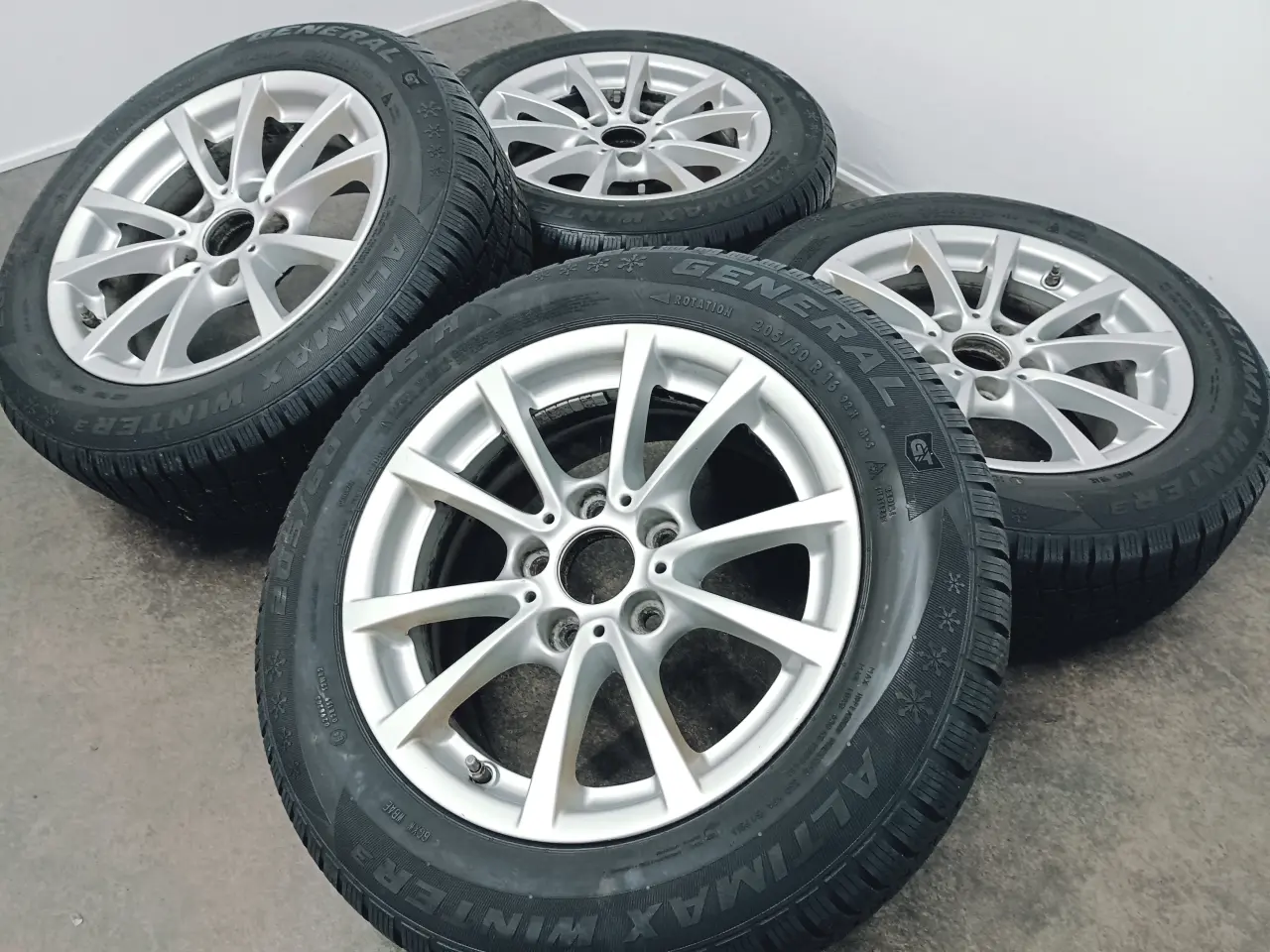 Billede 2 - 5x120 16" ET31, BMW Style-390 vintersæt