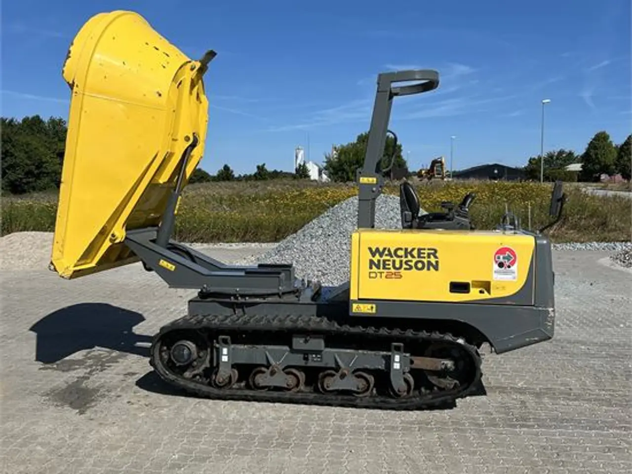 Billede 9 - Wacker Neuson DT25 - Kapacitet/capacity 2,5 ton - På gummibånd bånd / On rubber tracks