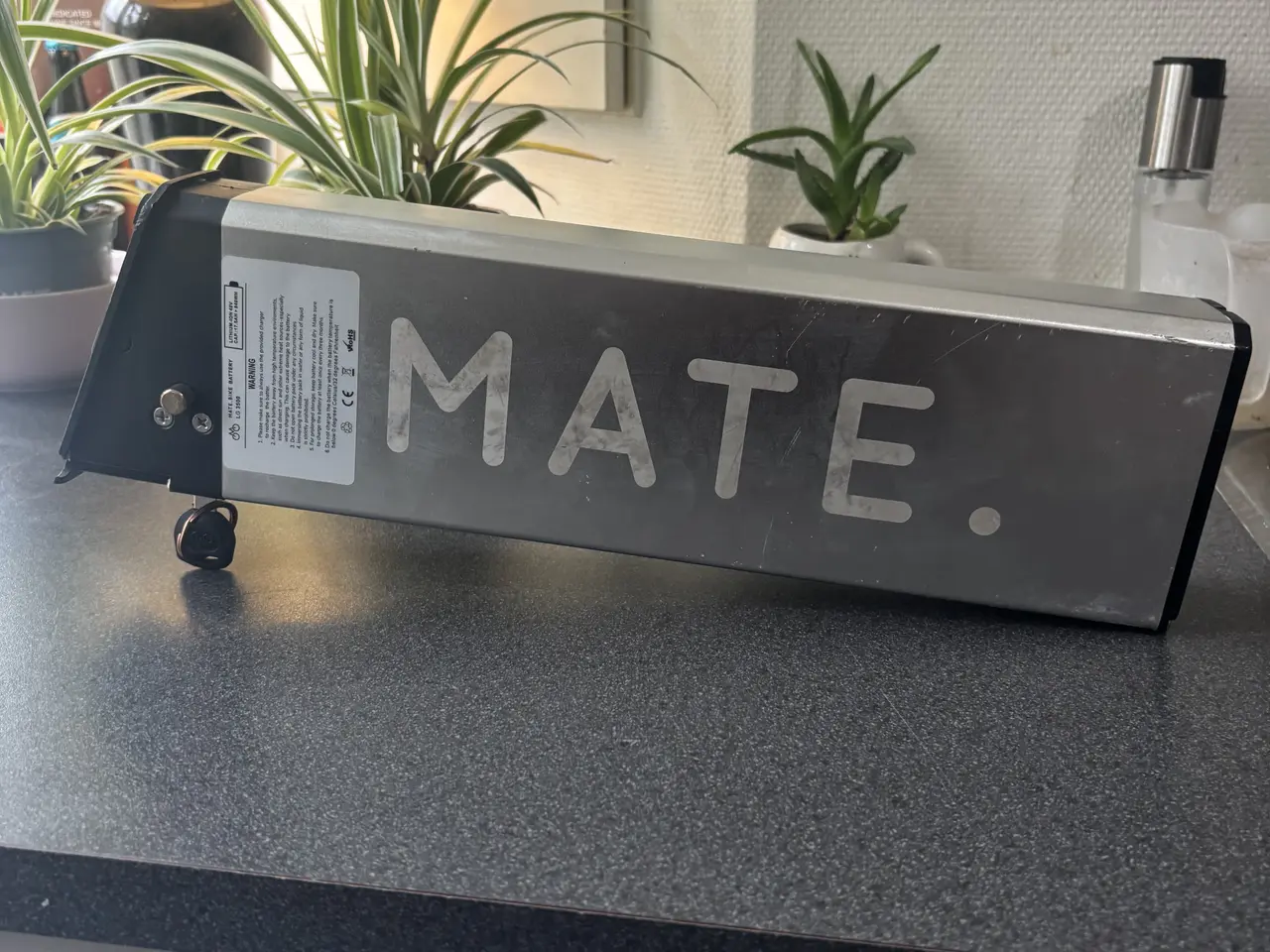 Billede 3 - MATE batteri til elcykel sølv