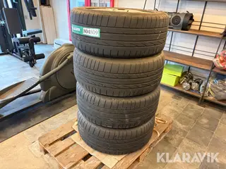 Alufælge med vinterdæk Bridgestone Dueller H/P - 4 styk