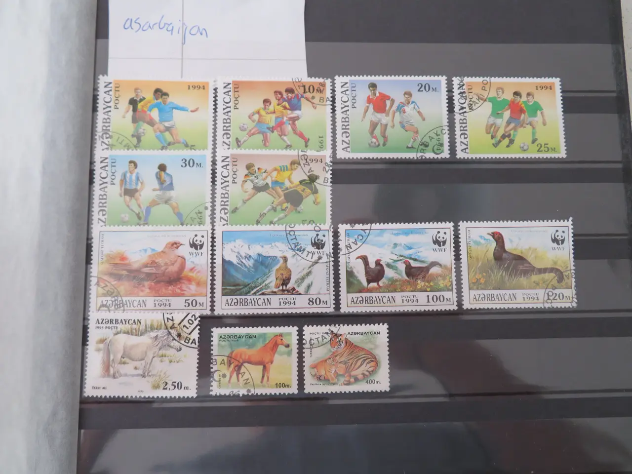 Billede 2 - Aserbajdsjan/Azerbaijan, 13 forskellige frimærker