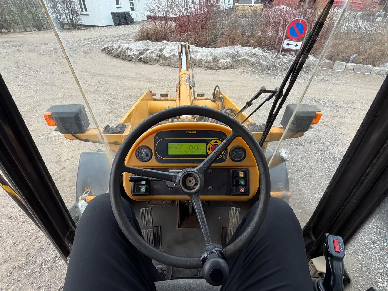 Billede 16 - Hydrema Wl 550C M. SKOVL OG GAFLER
