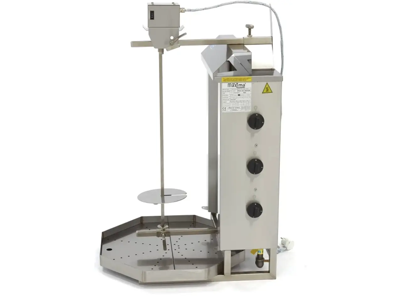 Billede 4 - Kebab grill gas / Shawarma kap. 30 kg kød