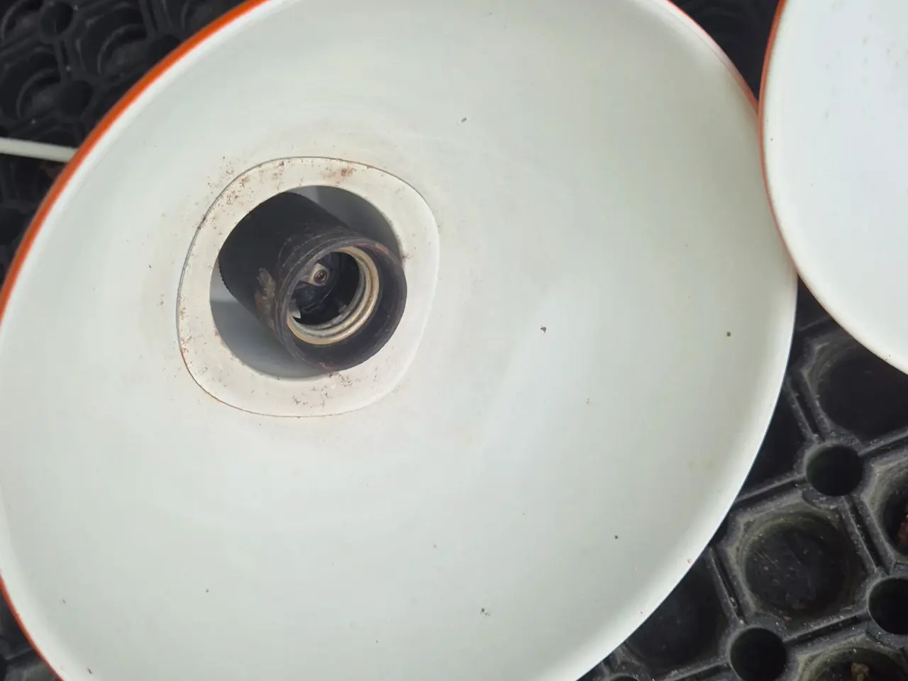 Billede 16 - To orange Mini Bunker med tilpas patina