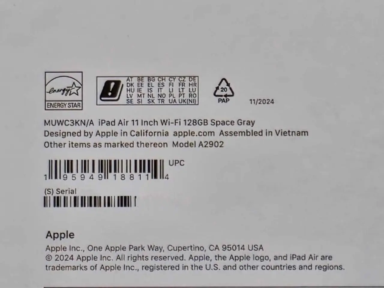 Billede 6 - iPad Air 11 M2 128GB WiFi Space Grey