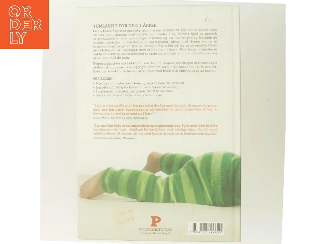 Billede 3 - Leg med din baby : 0-12 måneder af Lone Spliid (Bog)