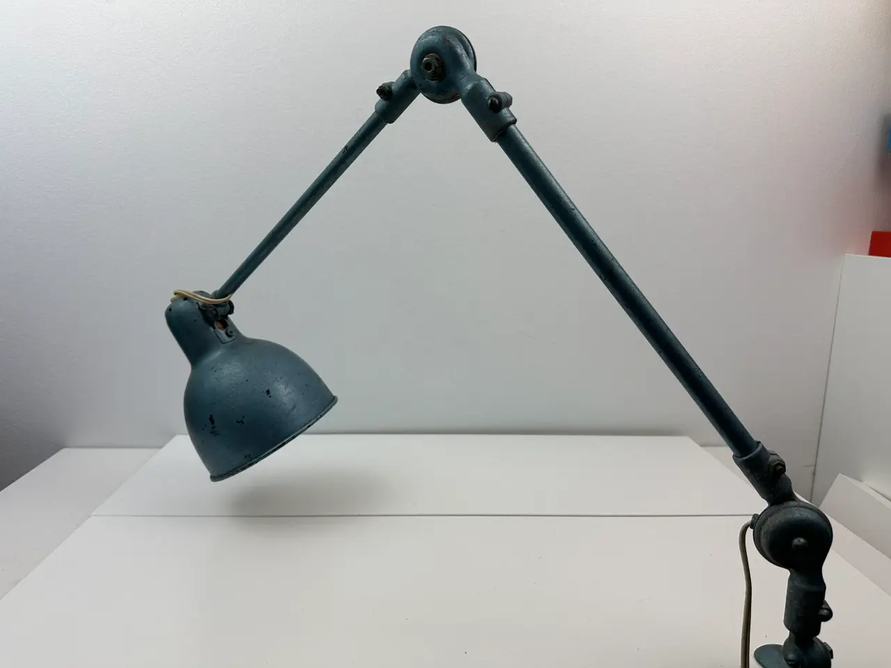 Billede 8 - Vintage arbejdslampe i industriel stil