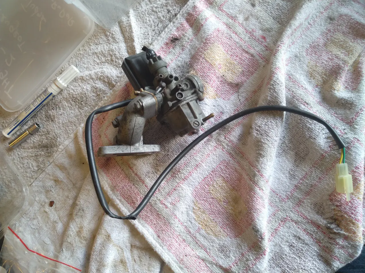 Billede 1 - Peugeot Speedfight Karburator og studs
