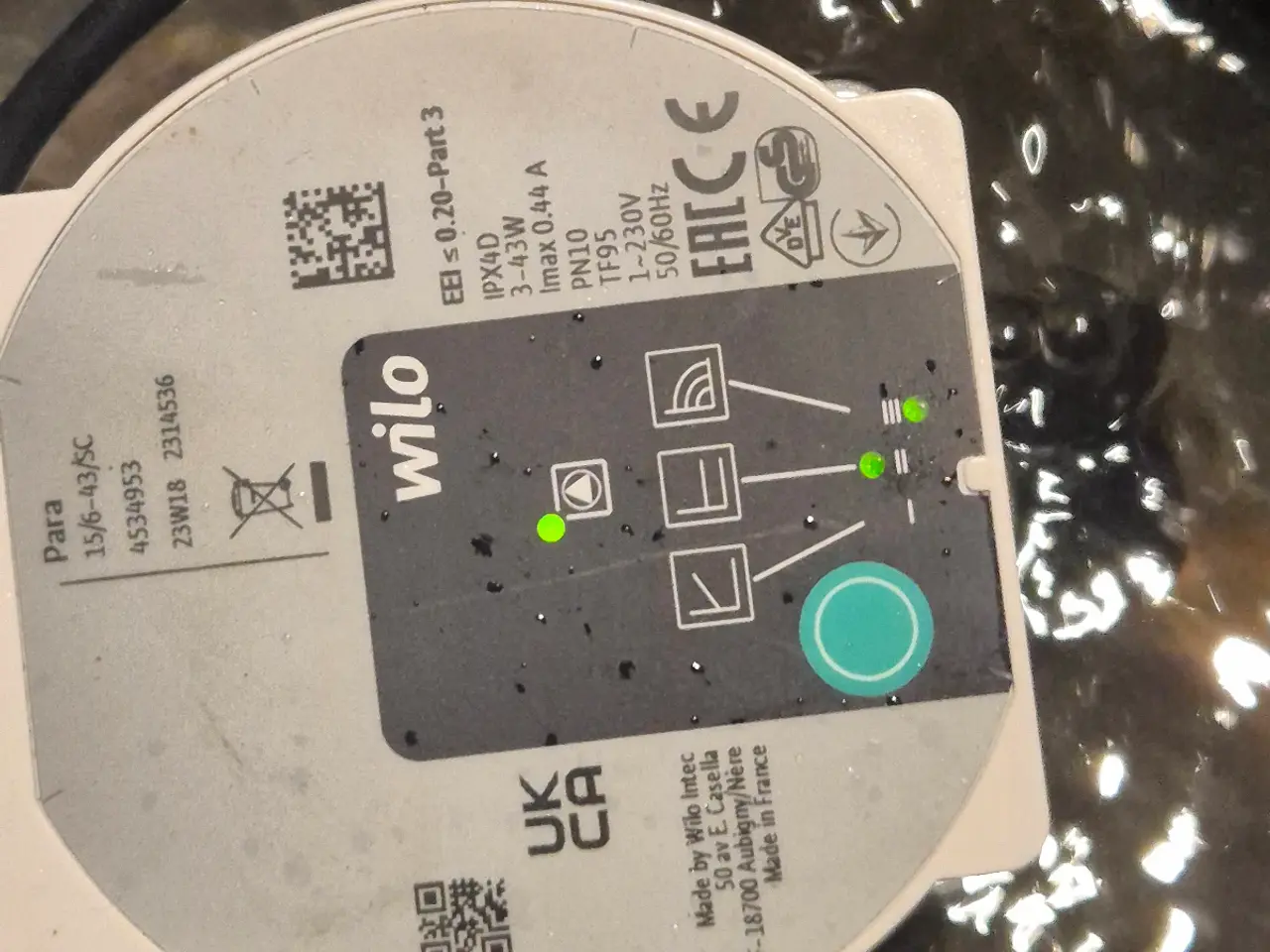 Billede 2 - Wilo pumpe para 15/6-43-sc