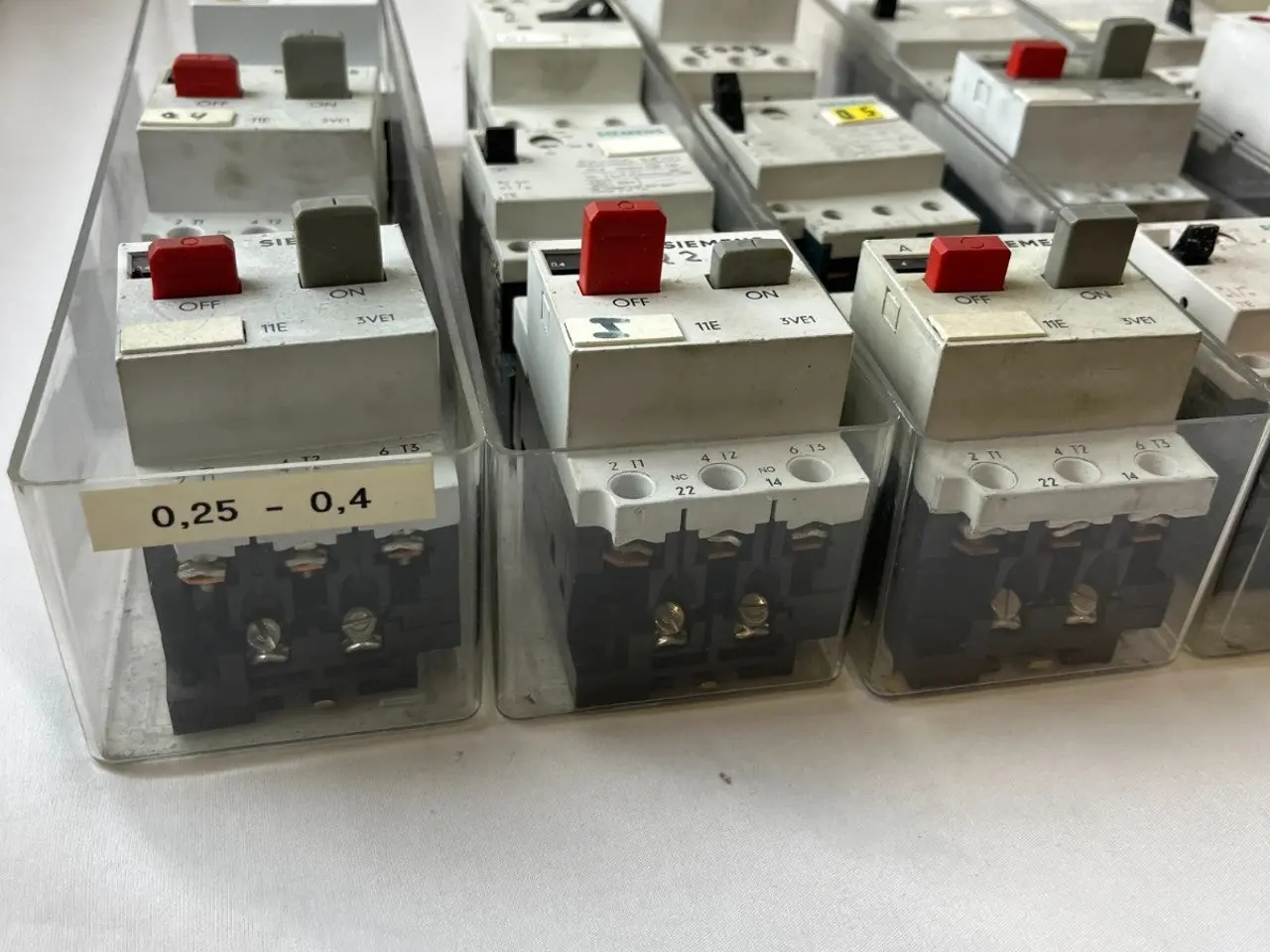 Billede 10 - Siemens Motor Starter parti 18pcs 3VE1 3RV 3VU