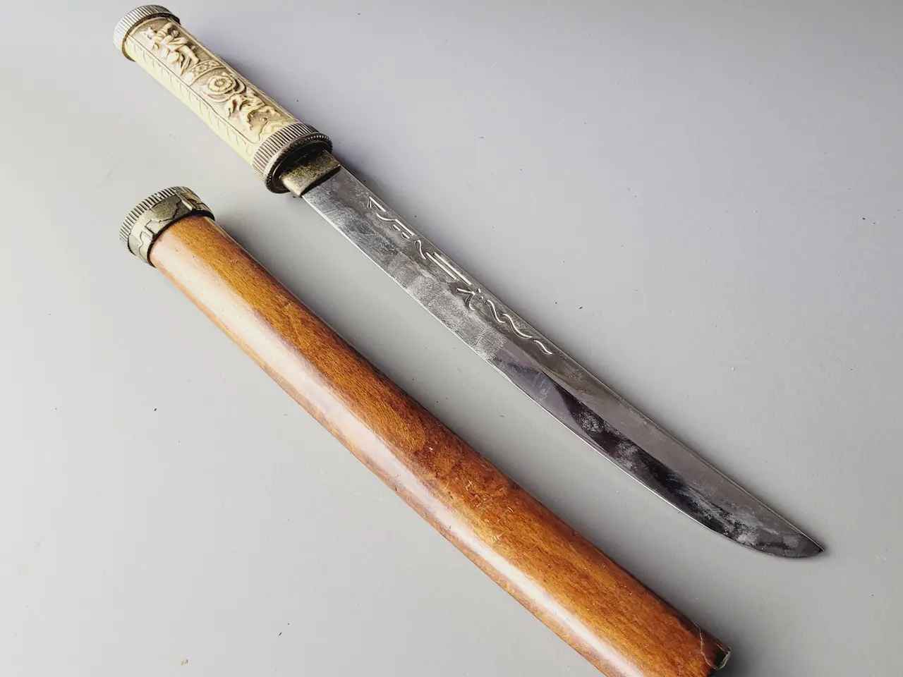 Billede 5 - Japansk Tanto / Samuraidolk (Pyntegjenstand)