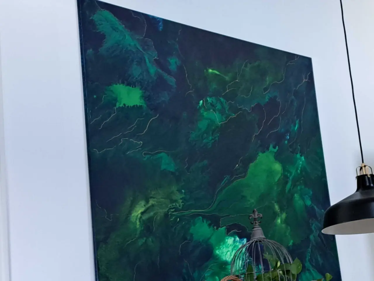 Billede 3 - Stort maleri 150x120 cm