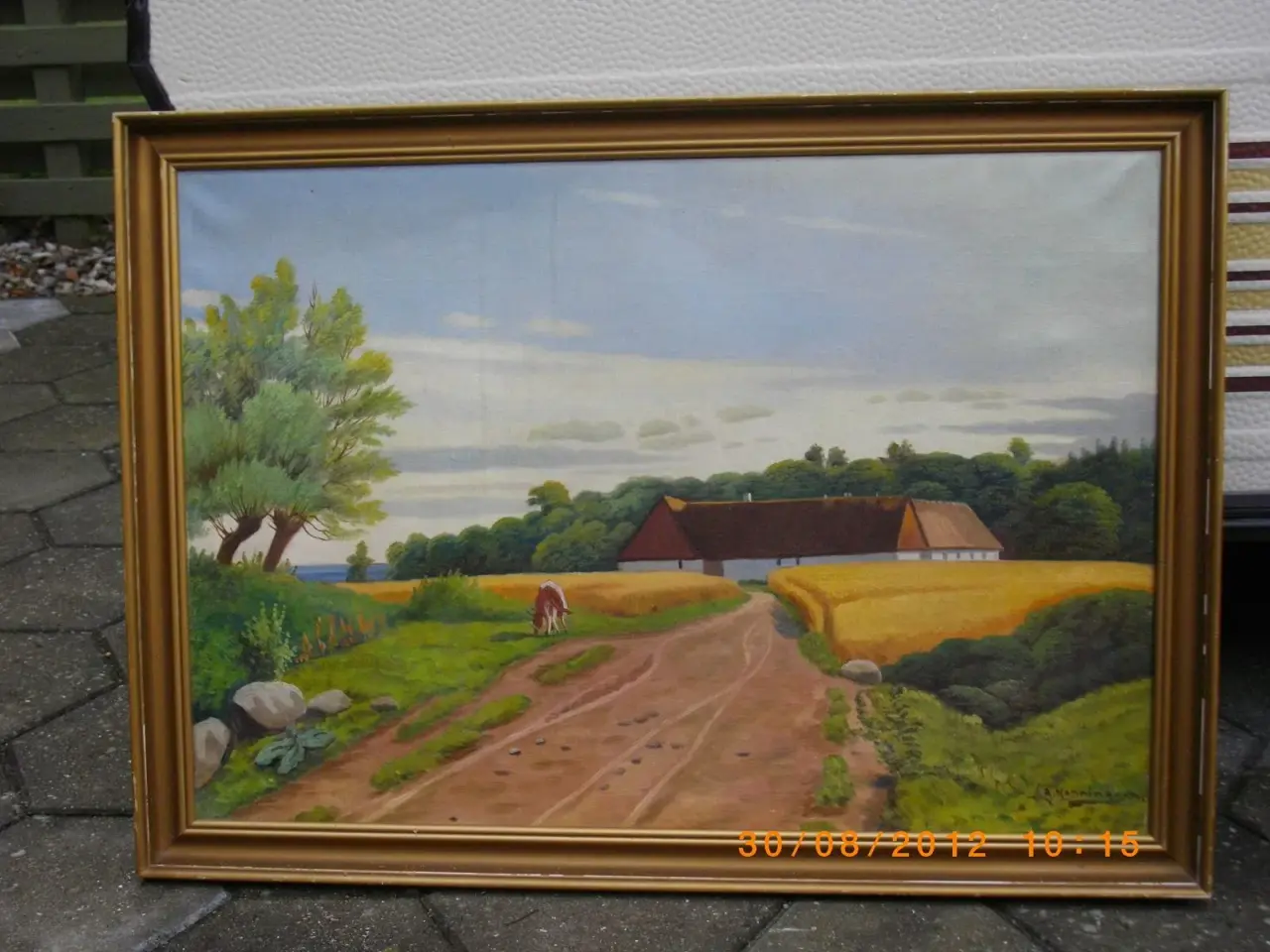 Billede 1 - Maleri af G.Henningsen