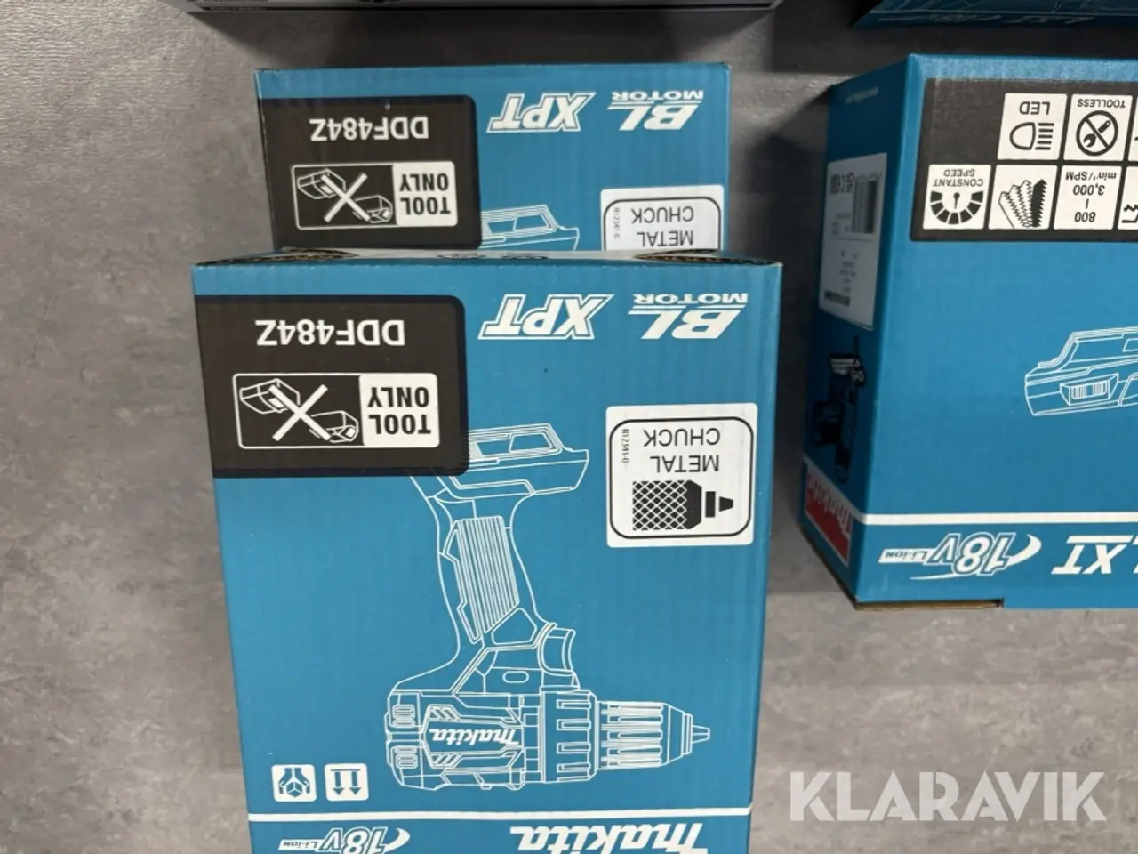 Billede 4 - Parti Makita 4 akku maskiner og 1 lader med batteri