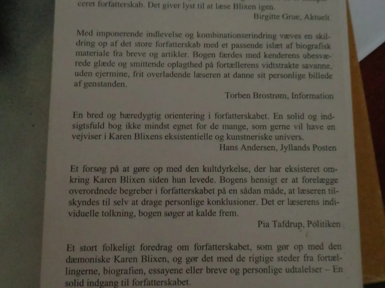 Billede 2 - Karen Blixen
