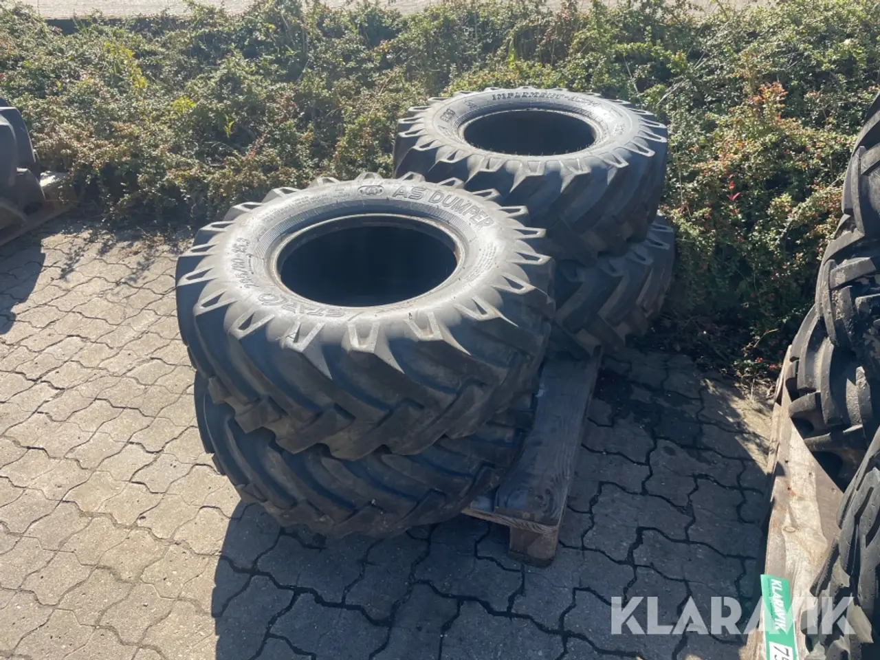 Billede 1 - Entreprisedæk AS Dumper 295/80-15.3 4 Styk