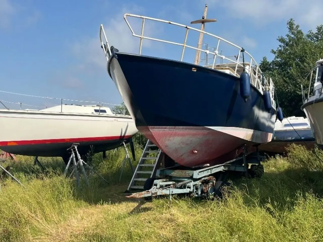 Billede 1 - Stål yacth Clipper 35 For og agter kahyt