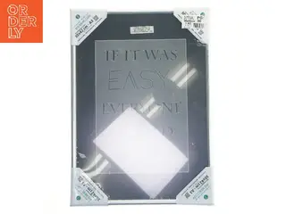 A3 aluminiumsramme fra Rye Merc (str. 30x42 cm)