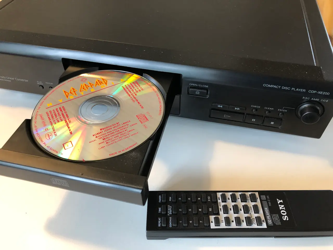 Billede 3 - Sony CD afspiller, model CDP-XE200