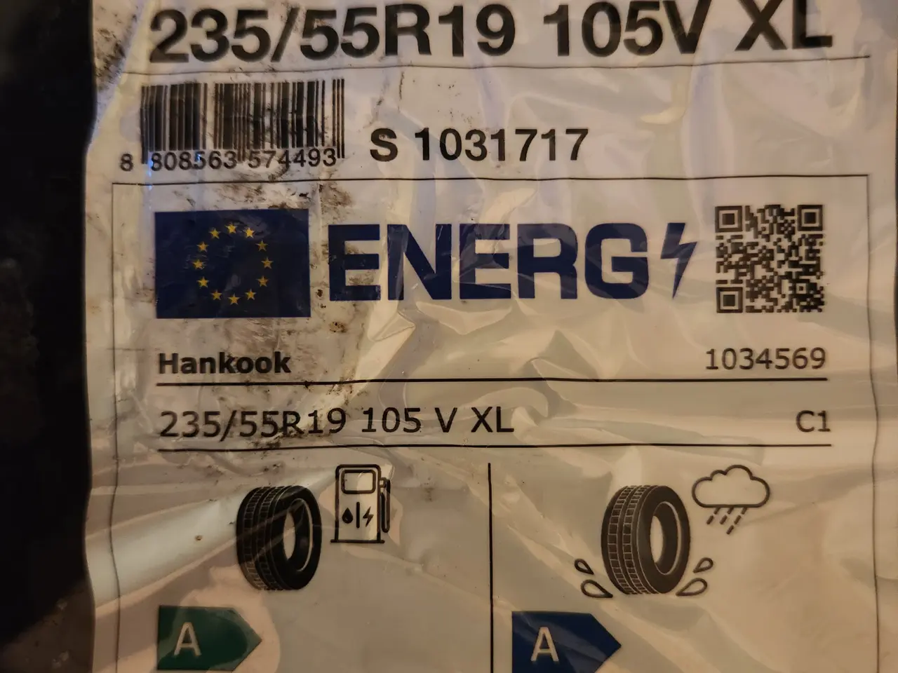 Billede 2 - 235/55R19 Hankook vinterdæk Ion Icept SUV