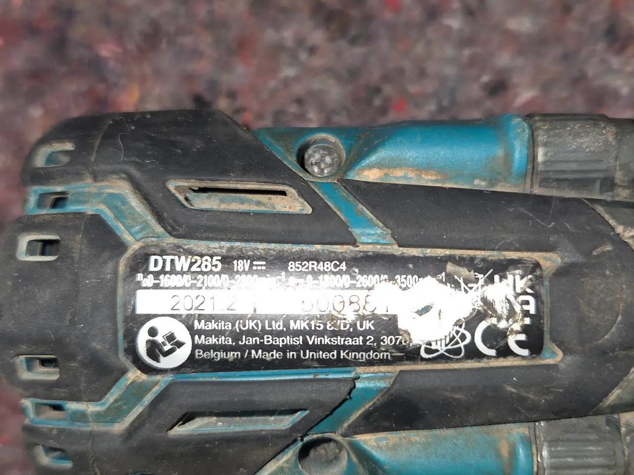 Billede 5 - Makita DTW285 18V slagnøgle