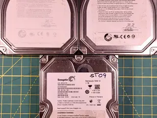 Harddisk 1Tb 3 stk