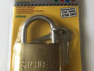 Kæmpe hængelås - ny. - 63mm