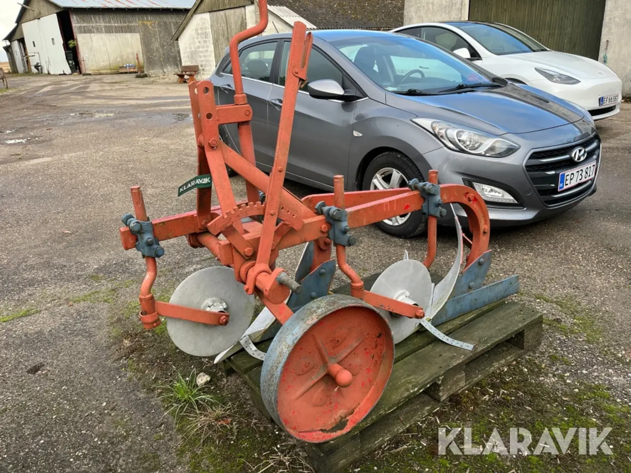 Billede 2 - Plov Skjold AL 56 2 furet 14 tommer