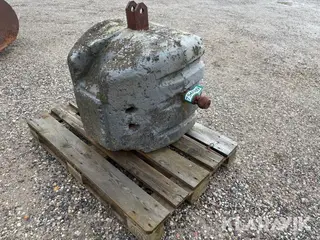 Front vægtklods 3 punkt 600kg